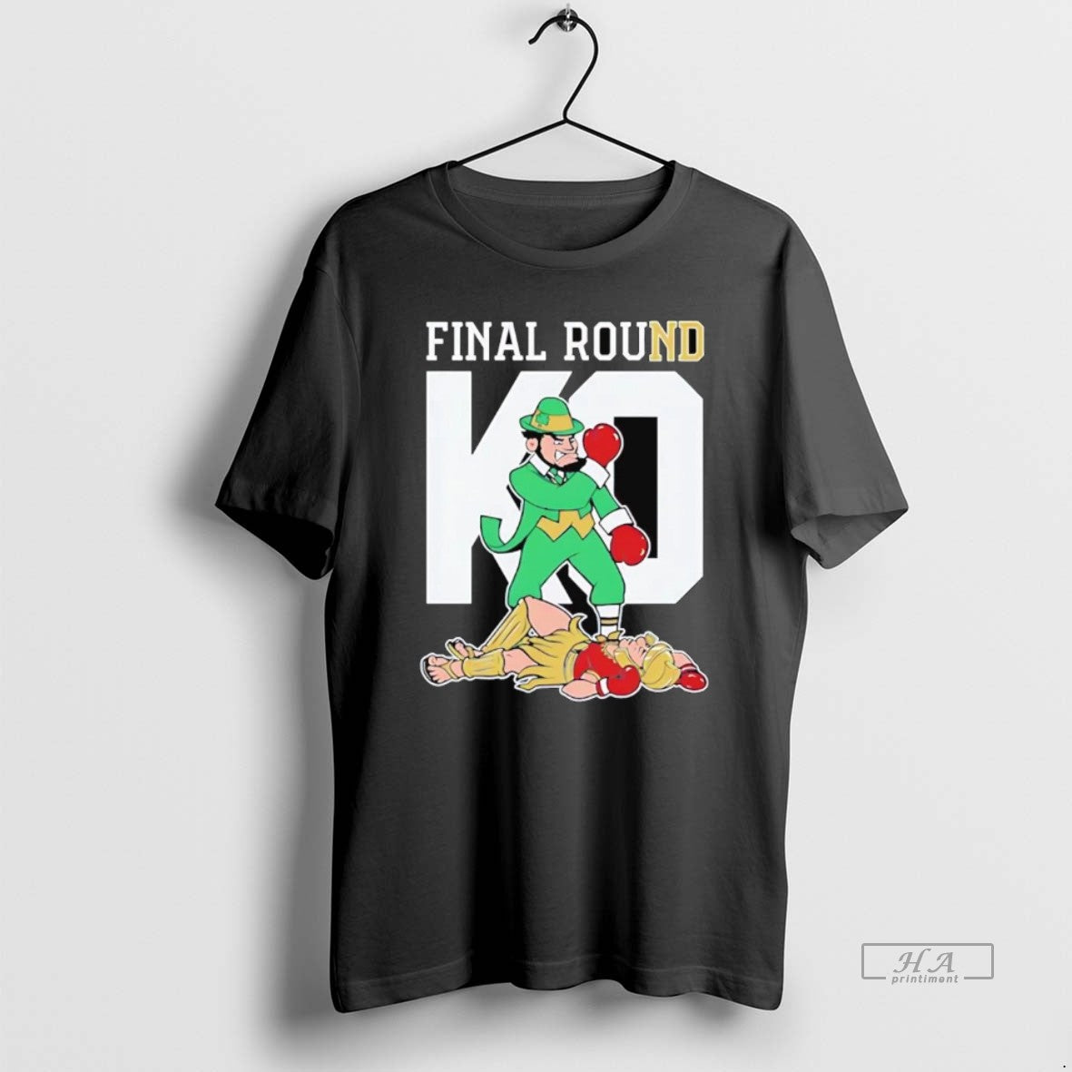 Official Notre Dame Fighting Irish Final Round Ko Knockout - clothing by TeeHivey.com