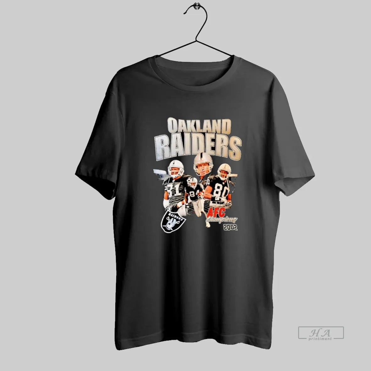Official Oakland Raiders Afc Champions 2002 Football Team - clothing by TeeHivey.com