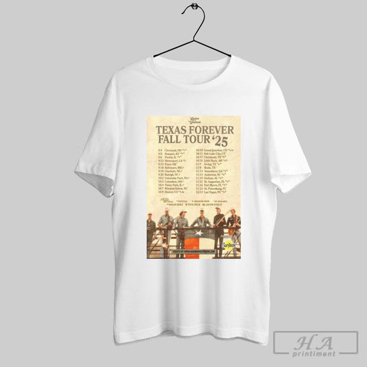 Official Official Hudson Westbrook Texas Forever Fall Tour 2025 Shirt Hoodie Sweater Long Sleeve And