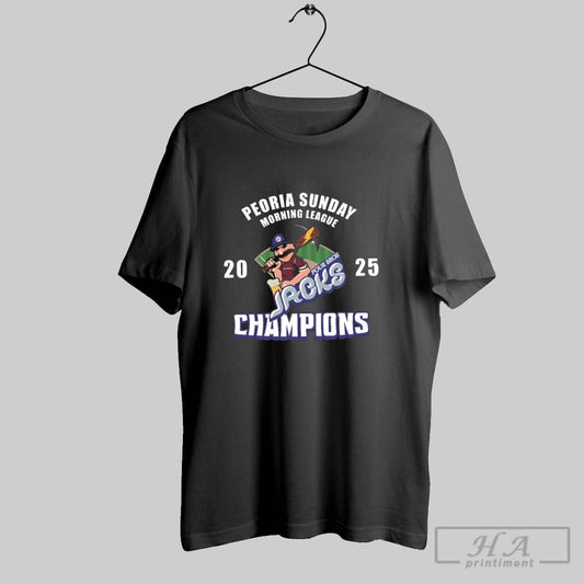 Official Official Pour Bros Jacks Champions Peoria Sunday Morning League In 2025 Painting Sweater Tee