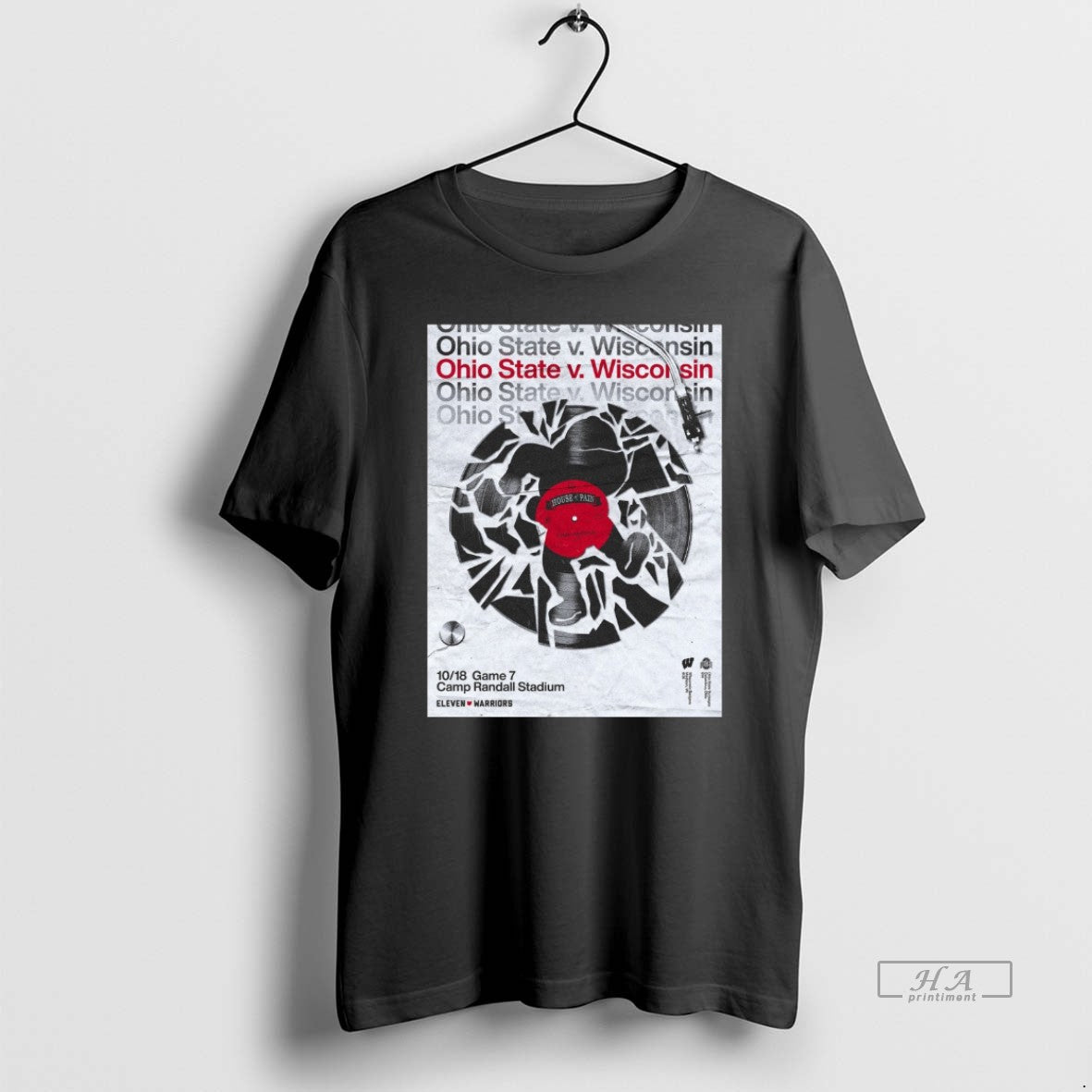 Official Ohio State Vs Wisconsin October 18 2025 Game 7 Camp Randall Stadium - clothing by TeeHivey.com