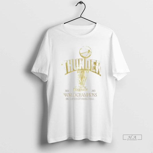 Official Okc Thunder 2024 2025 World Champions Trophy - clothing by TeeHivey.com