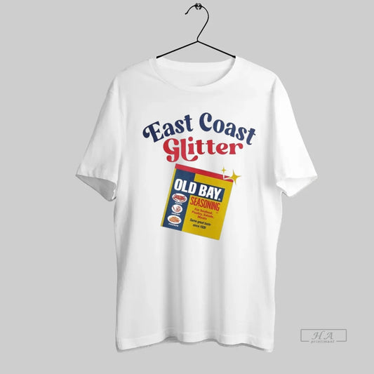 Official Old Bay East Coast Glitter Hydrangea - clothing by TeeHivey.com