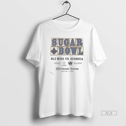 Official Ole Miss Vs Georgia 2026 Allstate Sugar Bowl - clothing by TeeHivey.com