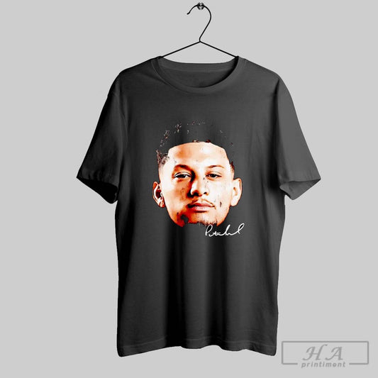 Official Patrick Mahomes Kansas City Vintage Heads Signature