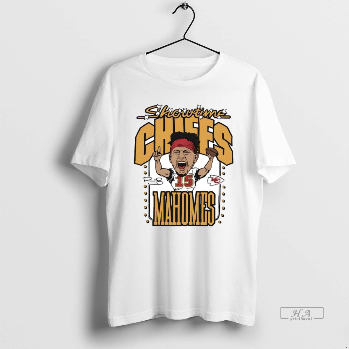 Official Patrick Mahomes Showtime Caricature Chiefs - clothing by TeeHivey.com