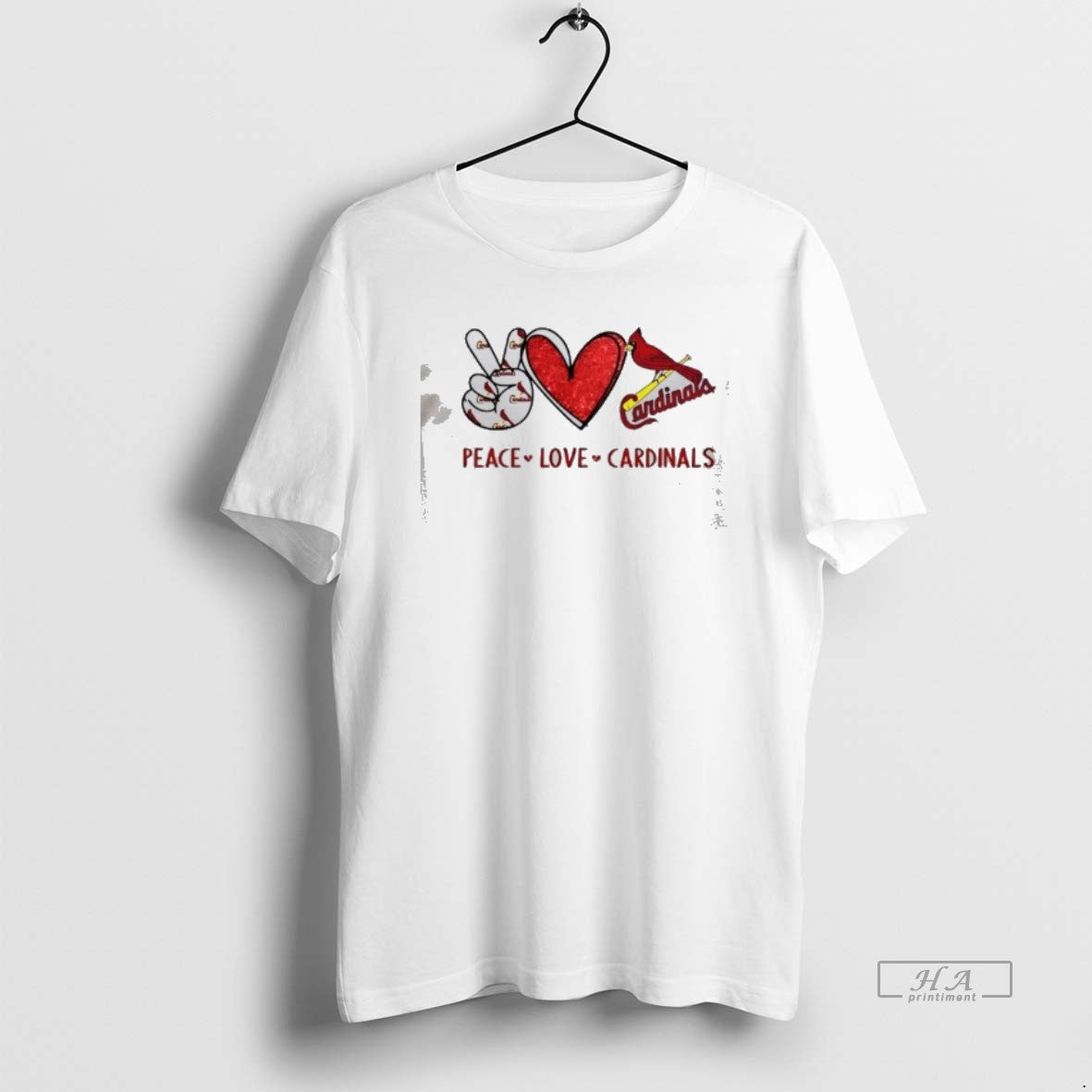 Official Peace Love Cardinals St