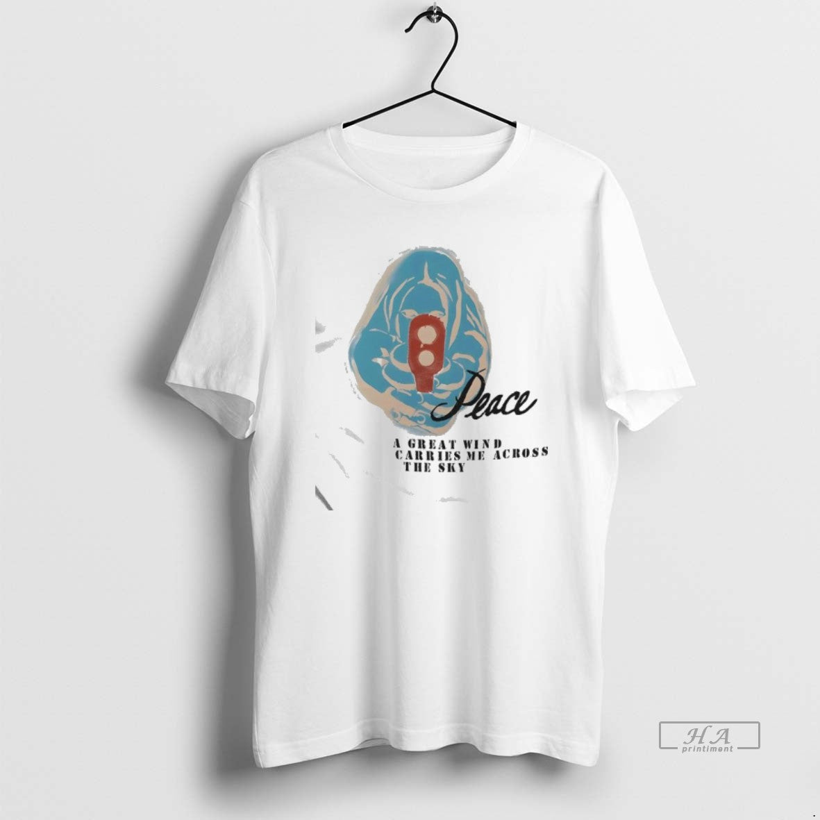 Official Peace A Great Wind Carries Me Across The Sky - clothing by TeeHivey.com