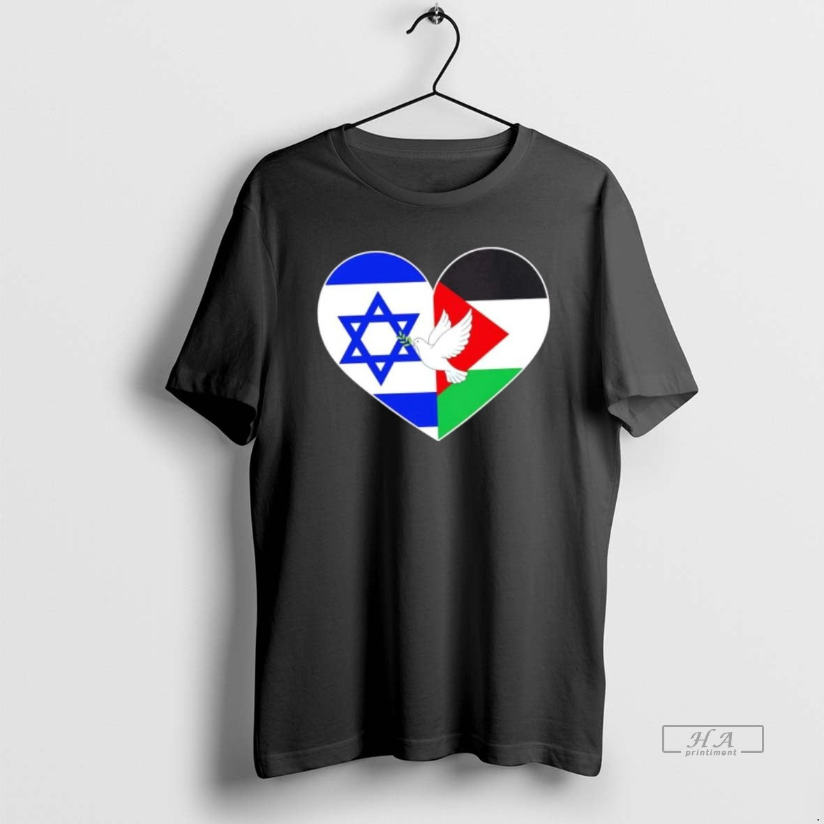Official Peace For Israel And Palestine - clothing by TeeHivey.com
