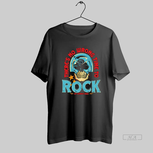 Official Peacemaker Skull Theres No Wrong Time To Rock - clothing by TeeHivey.com