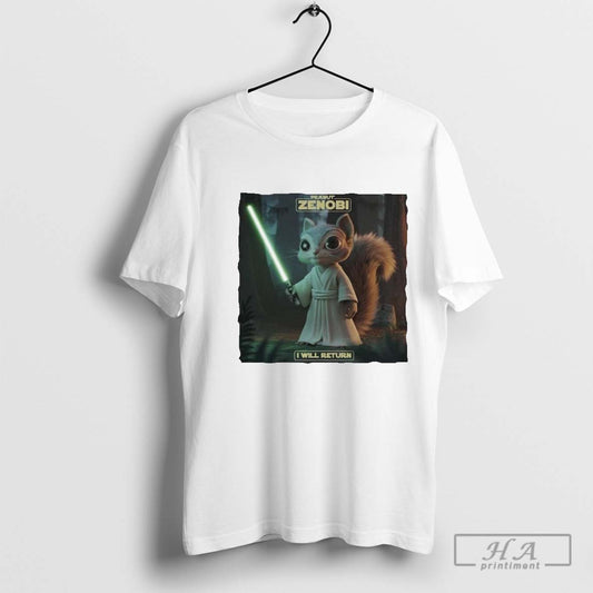 Official Peanut The Squirrel Peanut Zenobi I Will Return 2024 - clothing by TeeHivey.com
