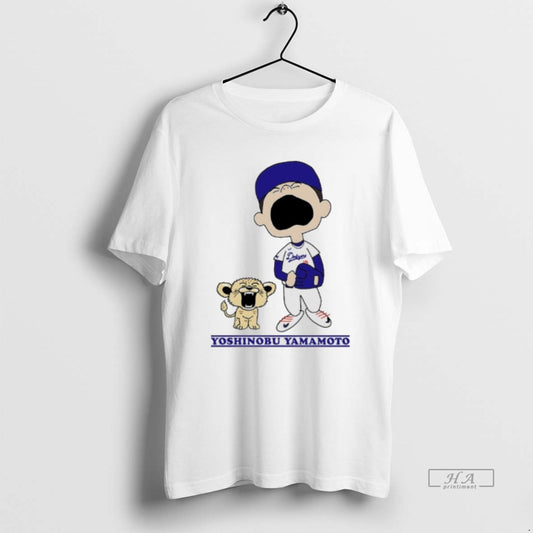 Official Peanuts X Yoshinobu Yamamoto Los Angeles Dodgers - clothing by TeeHivey.com
