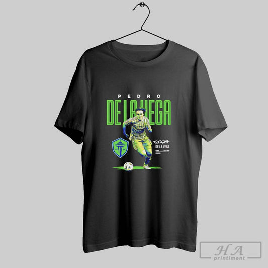 Official Pedro De La Vega Seattle Sounders Fc Bitmap Signature - clothing by TeeHivey.com