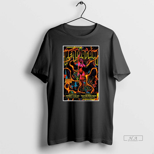 Official Pentagram Whisky A Go Go Hollywood Ca December 5 6 2025 Long Sleve - clothing by TeeHivey.com