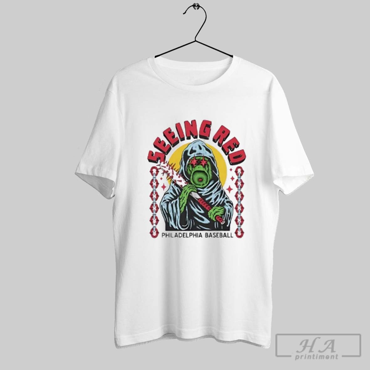 Official Philadelphia Phillies Phanatic Seeing Red - clothing by TeeHivey.com