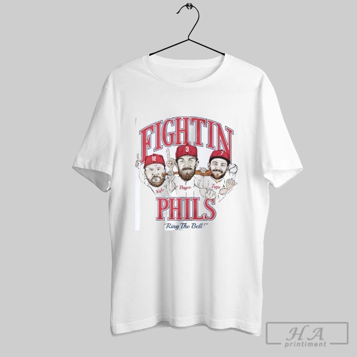 Official Philadelphia Phillies Trio Fightin Phils Ring The Bell - clothing by TeeHivey.com