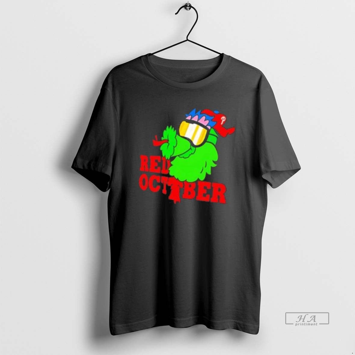 Official Phillie Phanatic Philadelphia Phillies Mlb Baseball 2025 Red October - clothing by TeeHivey.com