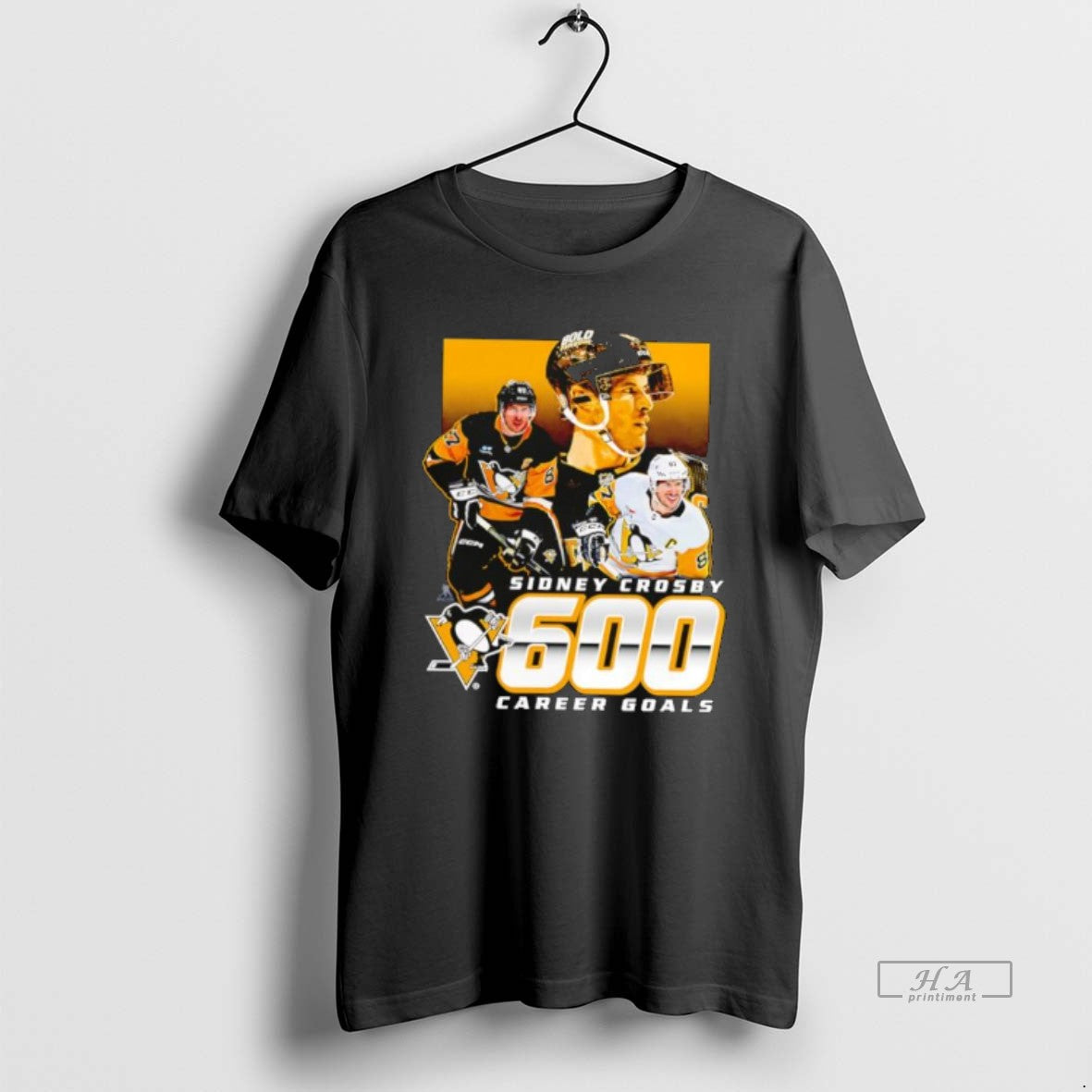 Official Pittsburgh Penguins Sidney Crosby 600 Career Goals - clothing by TeeHivey.com