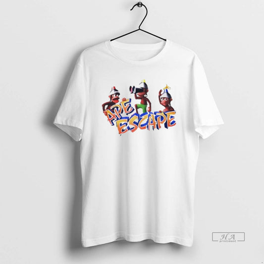 Official Playstation Ape Escape Monkey Cartoon - clothing by TeeHivey.com