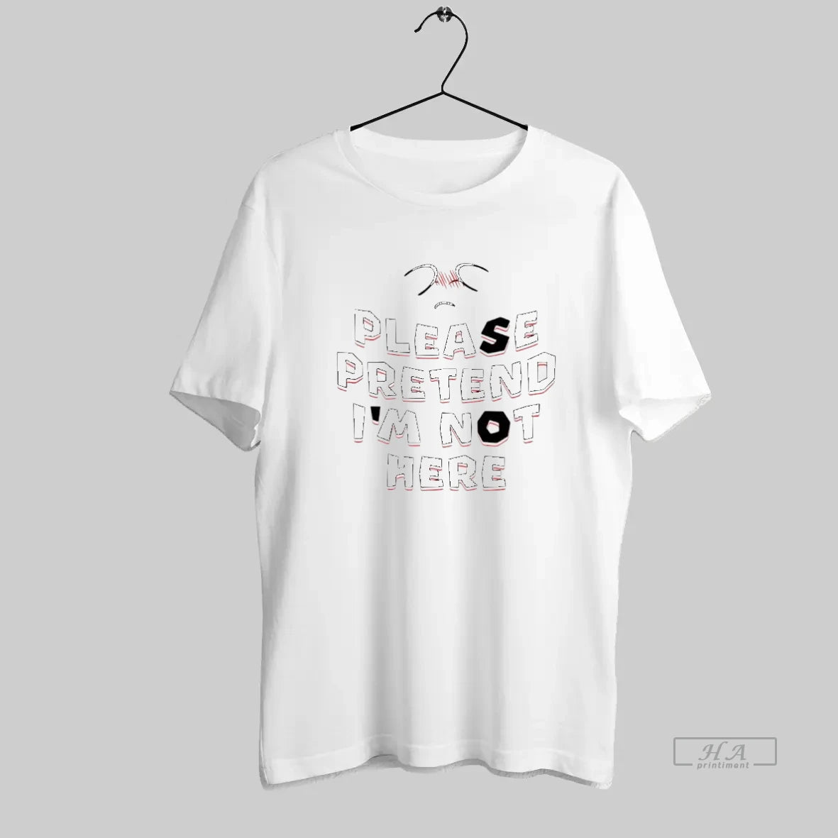 Official Please Pretend Im Not Here - clothing by TeeHivey.com