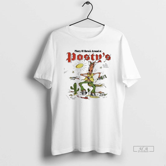 Official Post Malone Horsen Around Postys - clothing by TeeHivey.com