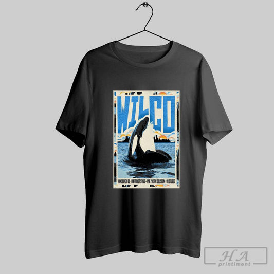 Official Poster Wilco August 27 2025 Chevrolet Stage Pne Pacific Coliseum In Vancouver Bc