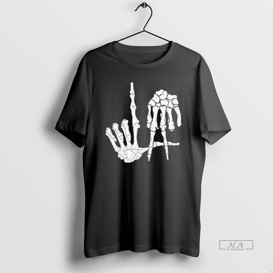 Official Premium Los Angeles Dodgers La Skeleton Hand - clothing by TeeHivey.com
