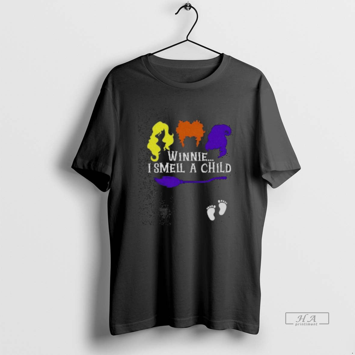 Official Premium Winnie I Smell A Child Halloween Washed - clothing by TeeHivey.com
