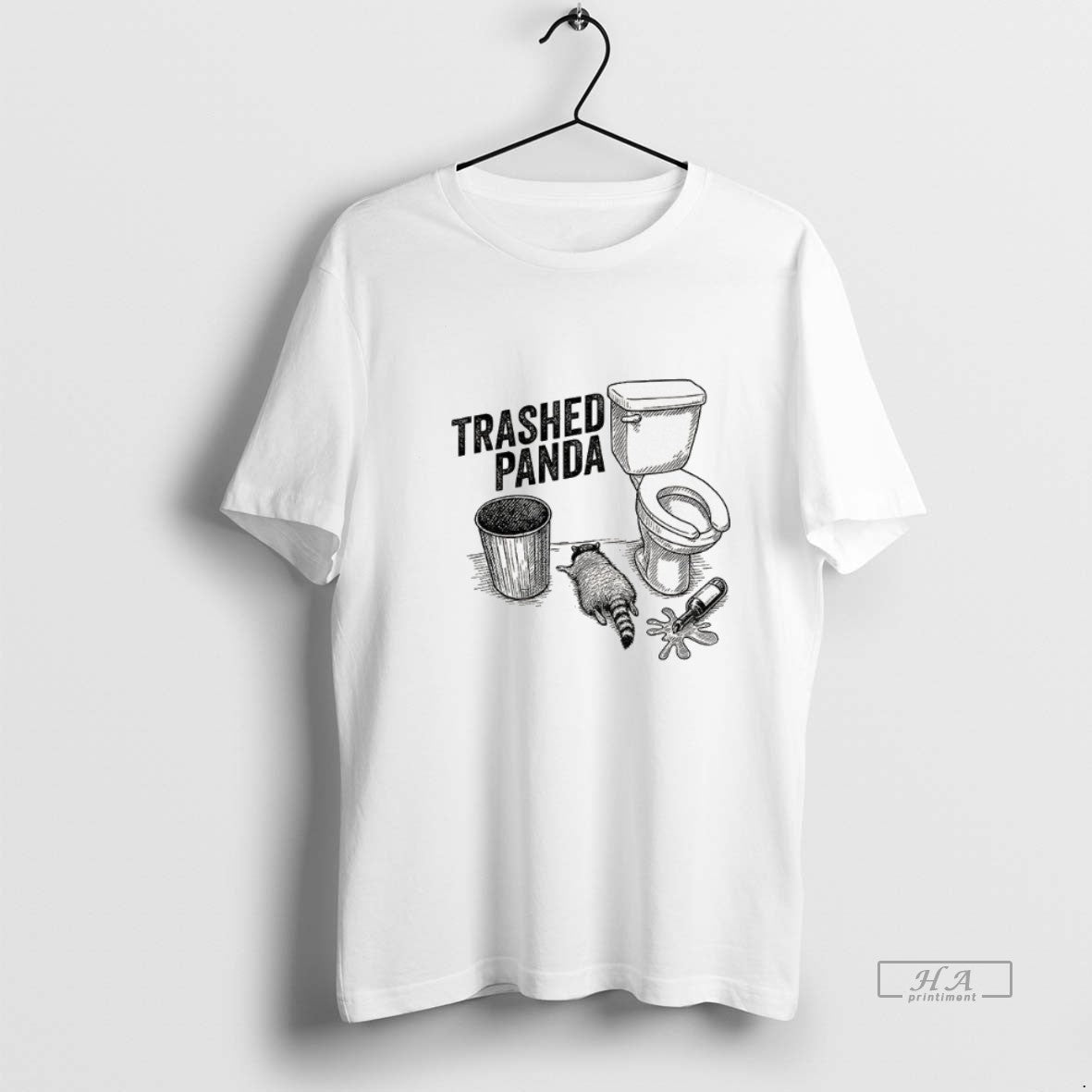 Official Raccoon Trashed Panda - clothing by TeeHivey.com