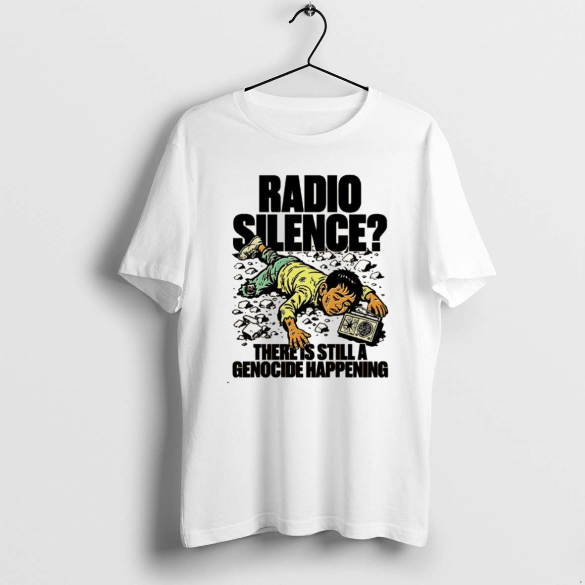 Official Radio Silence There Is Still A Genocide Happening Christmas - clothing by TeeHivey.com