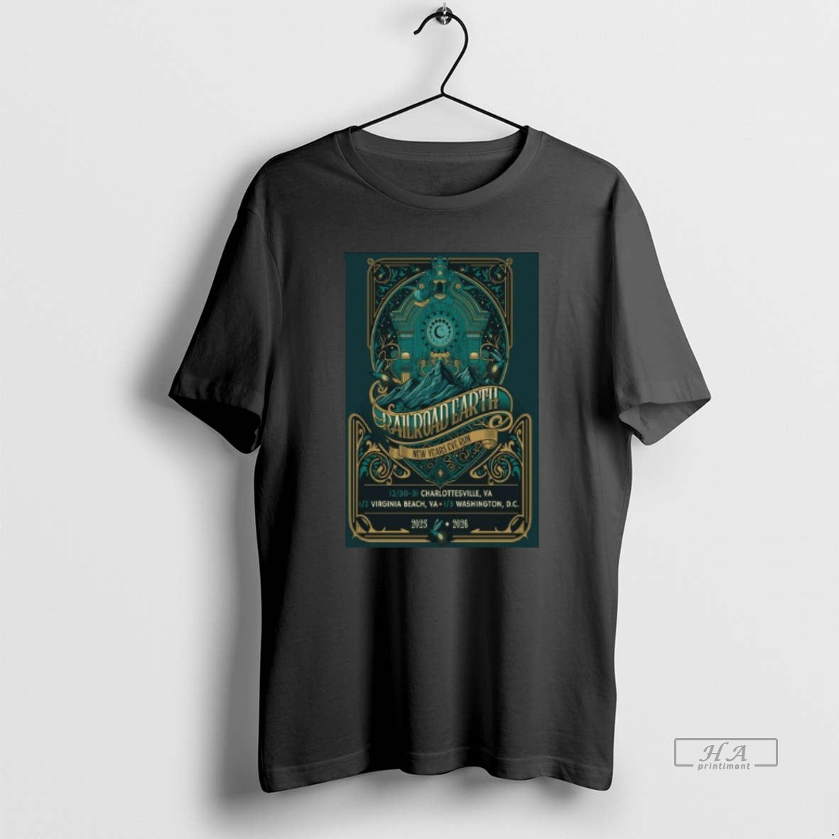 Official Railroad Earth Fall Tour 2026 New Years Eve Run - clothing by TeeHivey.com