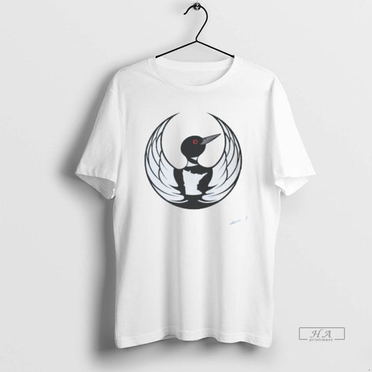 Official Resistance Minnesota Loon Mens White Tee