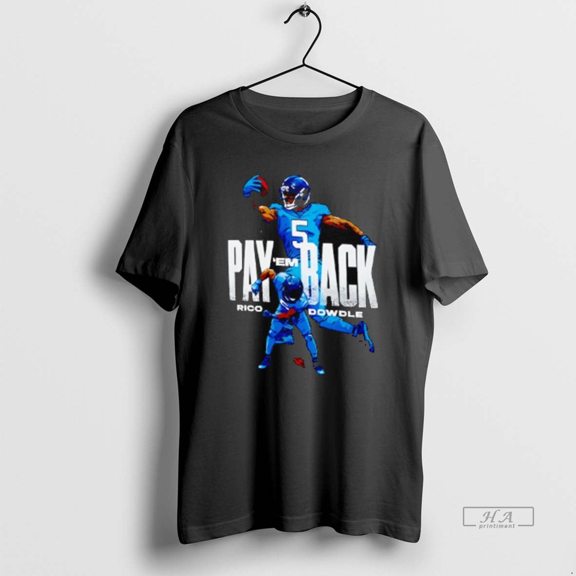 Official Rico Dowdle Pay Em Back Carolina Panthers Football - clothing by TeeHivey.com