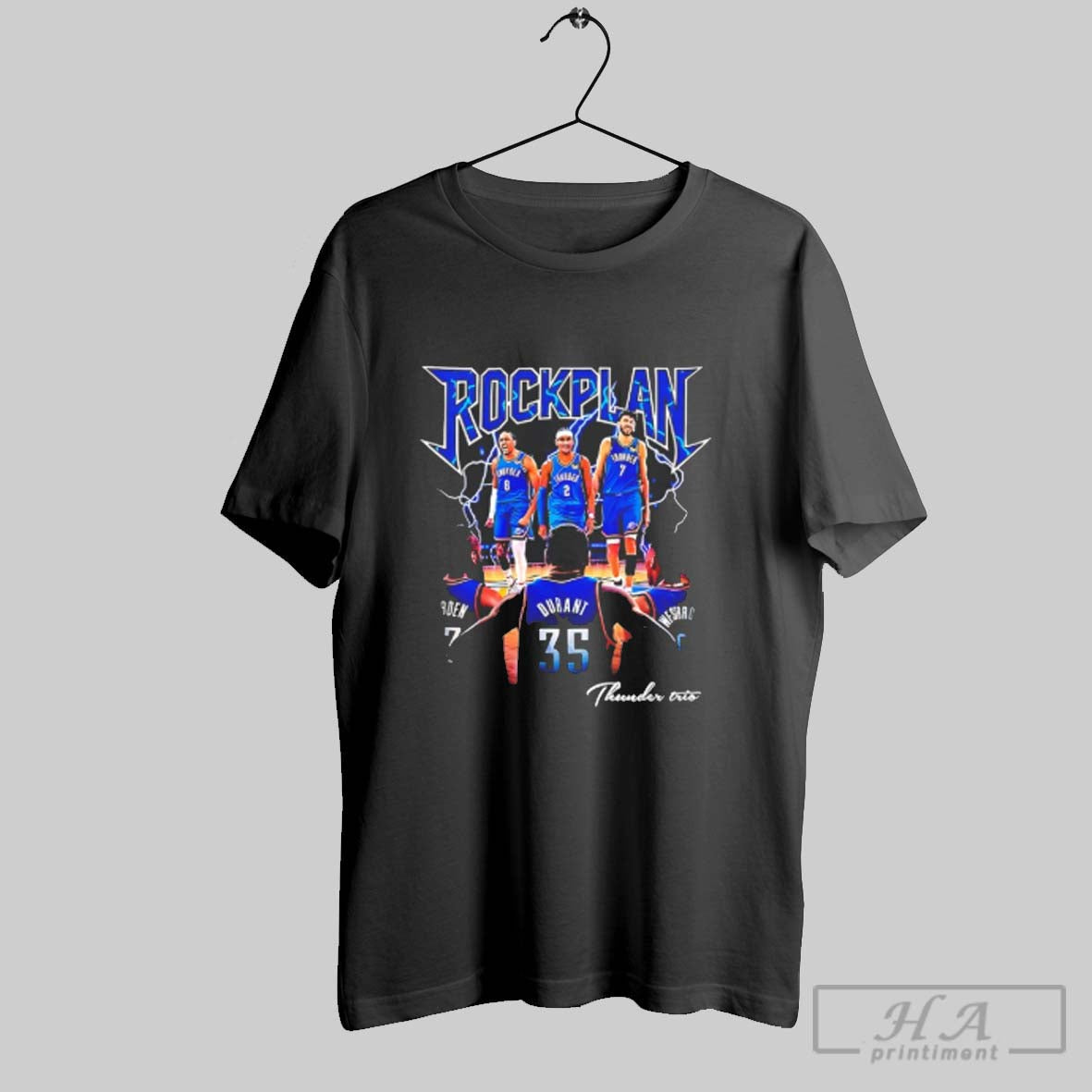 Official Rockplan Okc Thunder Nba Finals 2025 Trio Legends - clothing by TeeHivey.com