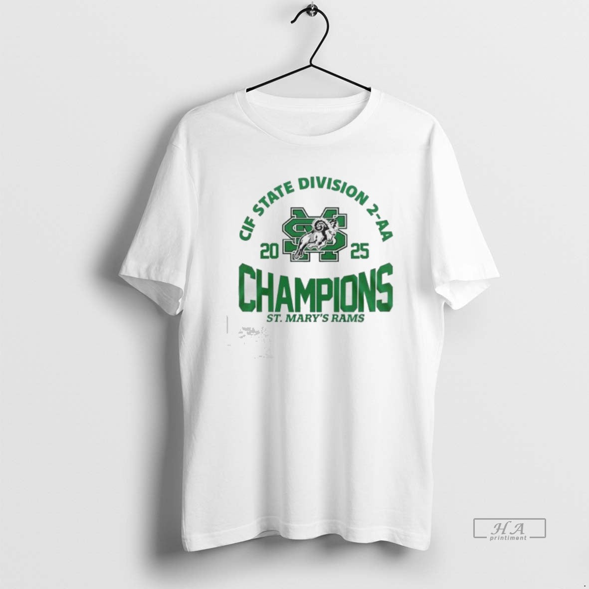 Official Saint Marys Ram Cif State Division 2 Aa Champions 2025 - clothing by TeeHivey.com