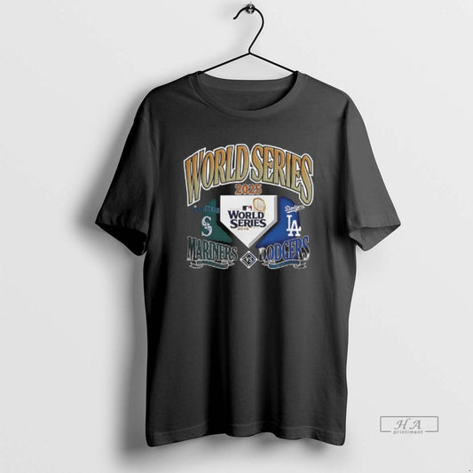 Official Seattle Mariners Vs Los Angeles Dodgers 2025 Mlb World Series - clothing by TeeHivey.com