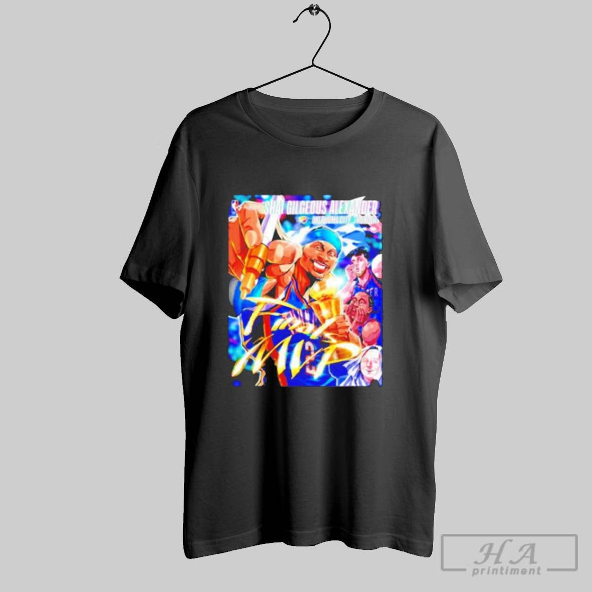 Official Shai Gilgeous Alexander Oklahoma City Thunder Finals Mvp 2025 Comic - clothing by TeeHivey.com