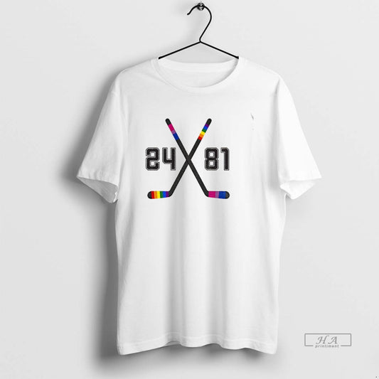 Official Shane Hollander Ilya Rozanov Pride Hockey 24 81 - clothing by TeeHivey.com