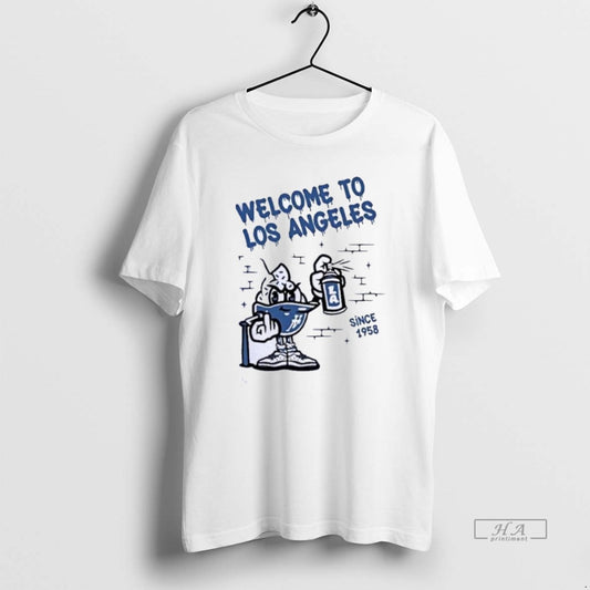 Official Shohei Ohtani Welcome To Los Angeles Since 1985 Shirts - clothing by TeeHivey.com