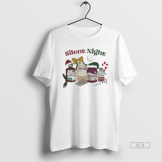Official Silent Night Christmas 2025 - clothing by TeeHivey.com