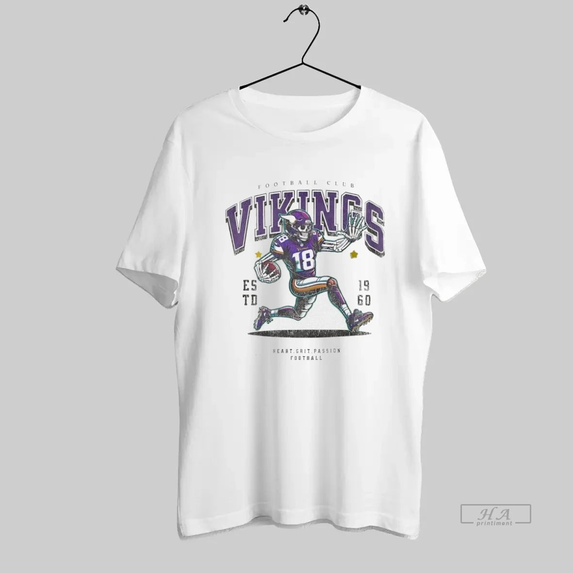 Official Skeleton Minnesota Viking Football Club Est 1960 Retro Style - clothing by TeeHivey.com