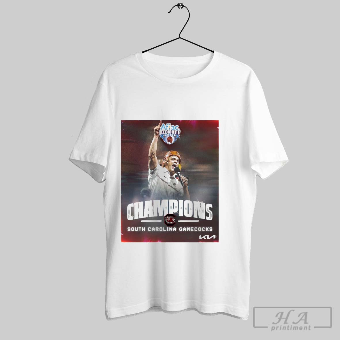 Official South Carolina Gamecocks Ncaa Champions Aflac Kickoff Game 2025 Atlanta Georgia Poster - clothing by TeeHivey.com