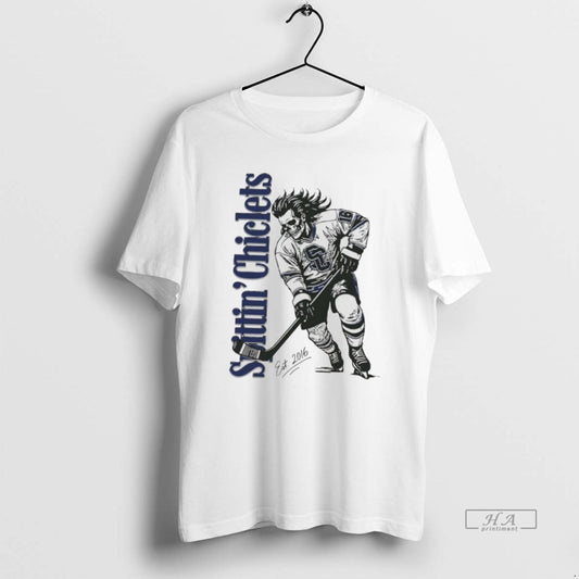 Official Spittin Chiclets Skullet Vertical Hockey - clothing by TeeHivey.com