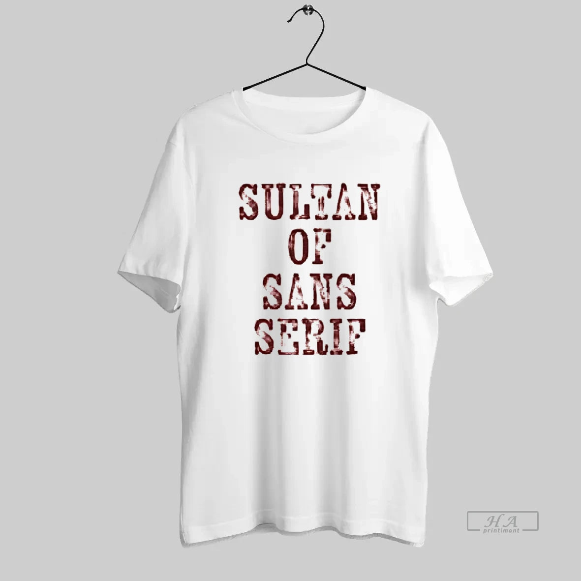 Official Sultan Of Sans Serif - clothing by TeeHivey.com