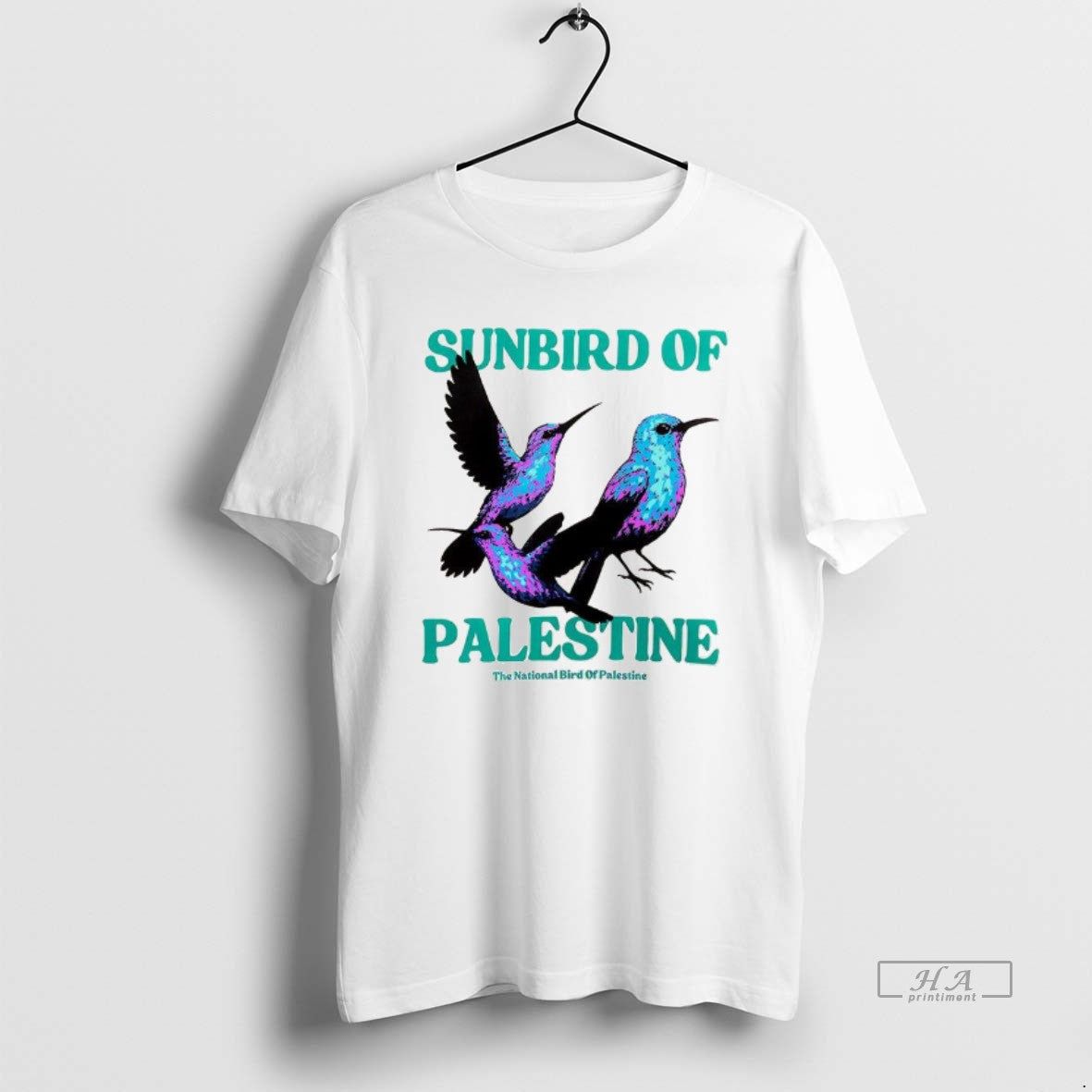 Official Sunbird Of Palestine National Sunbird Side Cinnyris Osea - clothing by TeeHivey.com