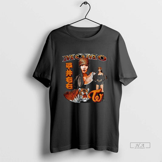 Official Twice Momo Tiger Move Like That Graphic Vintage - clothing by TeeHivey.com
