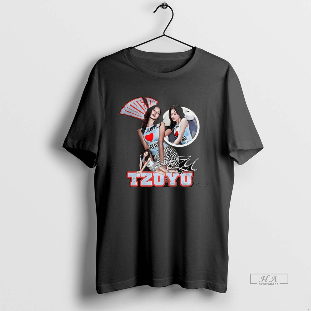 Official Twice Tzuyu Devi In Signature Graphic Vintage Music Lover - clothing by TeeHivey.com
