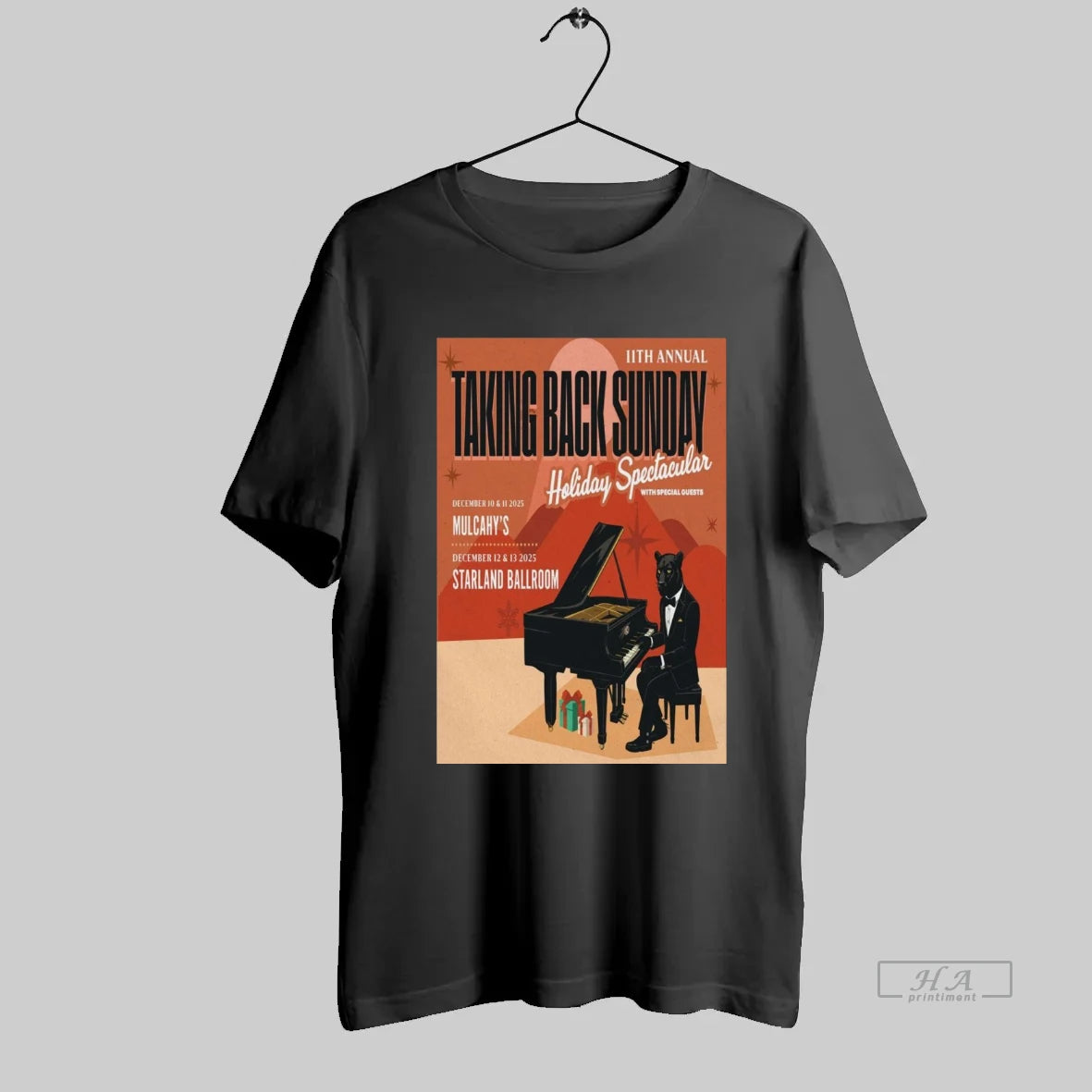 Official Taking Back Sunday Tour December 2025 11th Annual Holiday Spectacular New - clothing by TeeHivey.com