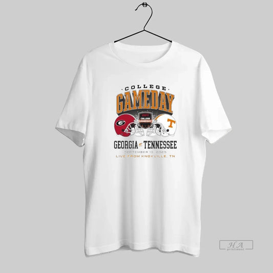 Official Tennessee Volunteers Vs Georgia Bulldogs 2025 College Gameday - clothing by TeeHivey.com