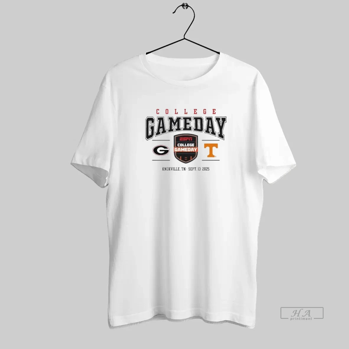 Official Tennessee Volunteers Vs Georgia Bulldogs College Gameday Knoxville Tn Sept 13 2025 - clothing by TeeHivey.com